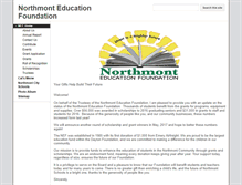 Tablet Screenshot of northmonteducationfoundation.org